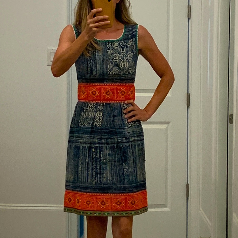 Unique and bright summer dress
